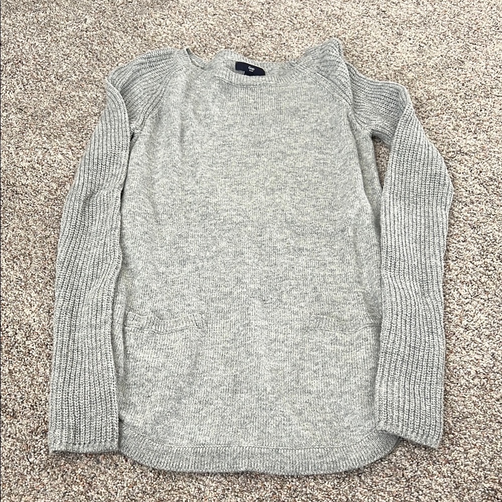 Gap women’s gray sweater dress XS